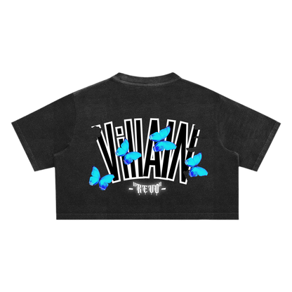 Snow Washed Crop Top